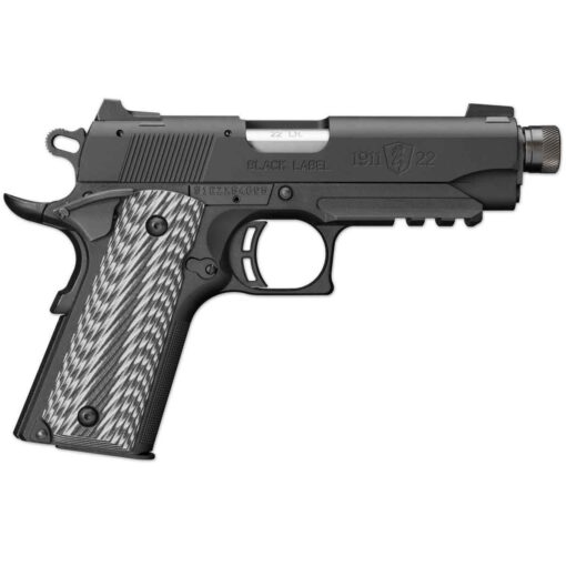 browning 1911 22 black label 22 long rifle 425n matte black pistol 10 1