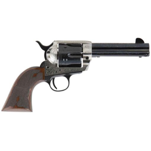 cimarron frontier 45 long colt 475in steel engraved revolver 6 rounds