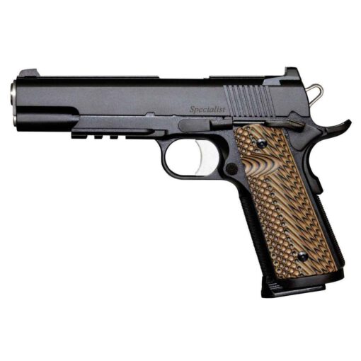 dan wesson specialist 45 auto acp 5in blackened stainless steel pistol