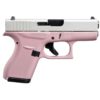 glock 42 pink 380 auto acp 326in shimmering aluminum pistol 6 1 rounds