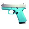 glock 43x 9mm luger 341in blue stainless pistol 10 1 rounds