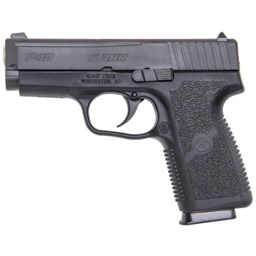 kahr p series w white bar dot sights 40 s w 35in matte black pistol 6 1