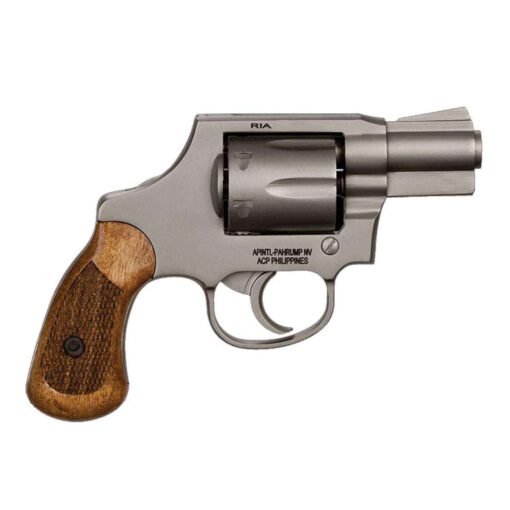 rock island armory m206 38 special 2in nickel revolver 6 rounds