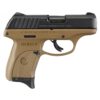 ruger ec9s 9mm luger 312in black fde pistol 7 1 rounds