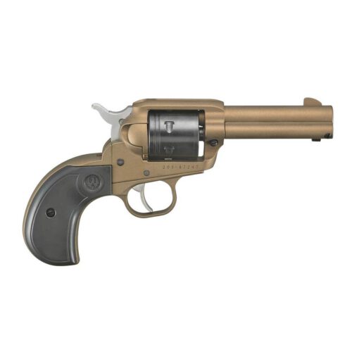 ruger wrangler 22lr 375in burnt bronze cerakote revolver 6 rounds