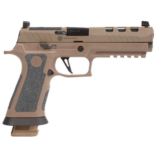 sig sauer p320 xfive dh3 9mm luger 5in stainless steel coyote tan pistol