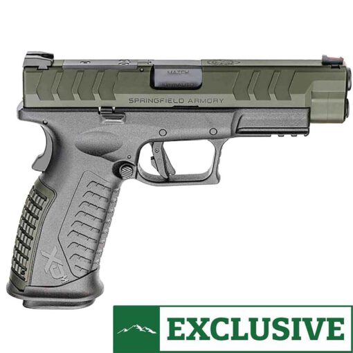 springfield armory xd m elite gear up package 10mm auto 45in black od green